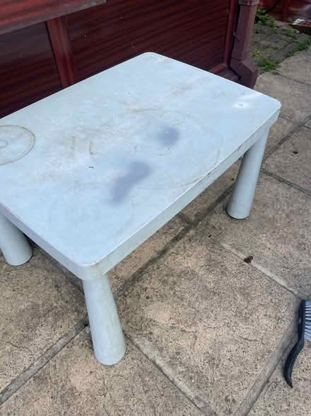 Photo of free Kids plastic table (Westbury BA13) #1