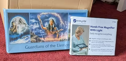 Photo of free Magnifier and jigsaw (Willington Quay NE28) #1