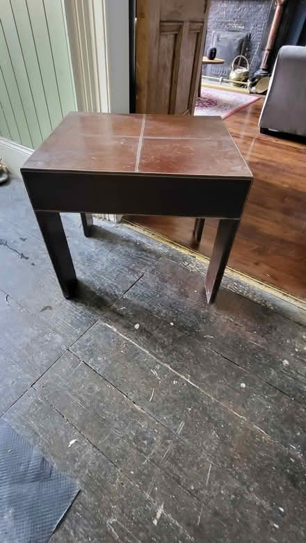 Photo of free Leather table (Bangor BT20) #1
