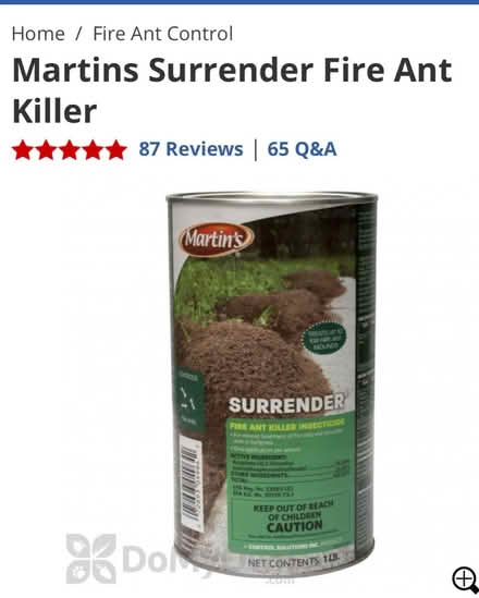 Photo of free Fire Ant Killer (Near Lowes) #1