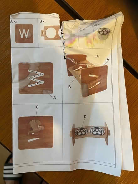 Photo of free Elevated Dog Bowls (SW16) #2