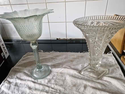 Photo of free Glass vases X 2 (BR1 bickley) #1