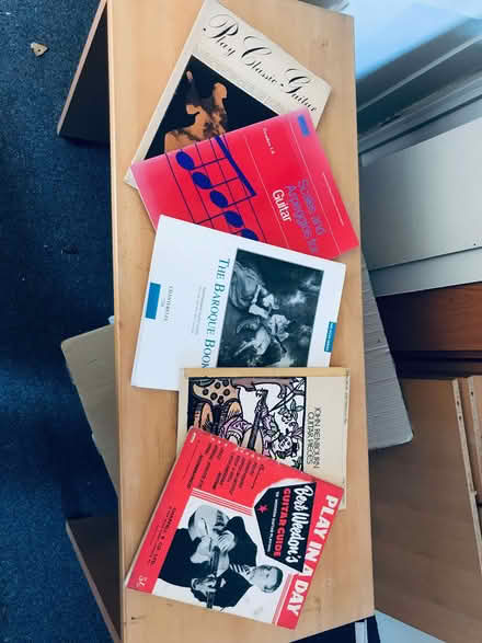 Photo of free Various guitar tutors and sheet music (Lewes BN7) #1