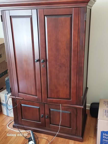 Photo of free Armoire - entertainment center (Suffield, CT) #1