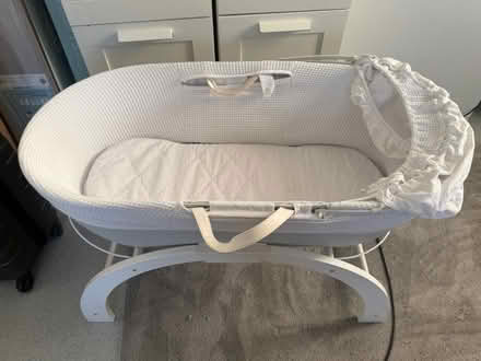 Photo of free Moses basket and stand (Sw18) #1