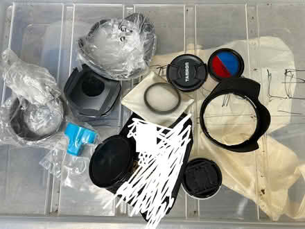 Photo of free Camera filters, hoods, lens covers (Surbiton KT6) #1