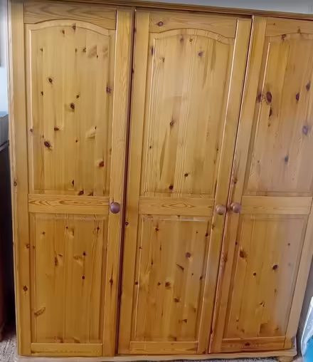 Photo of free Dismantled Triple Wardrobe (Parkstone BH12) #1