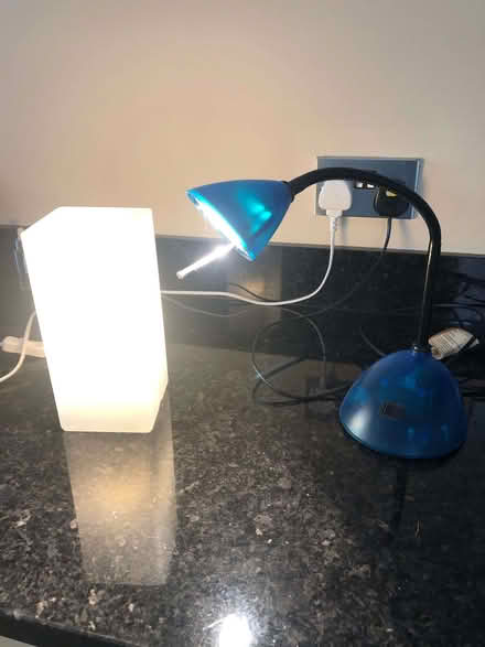 Photo of free Desk lamp and small table lamp (Northchurch HP4) #1