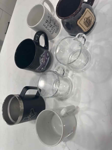 Photo of free Various mismatched coffee mugs (Lafayette) #1