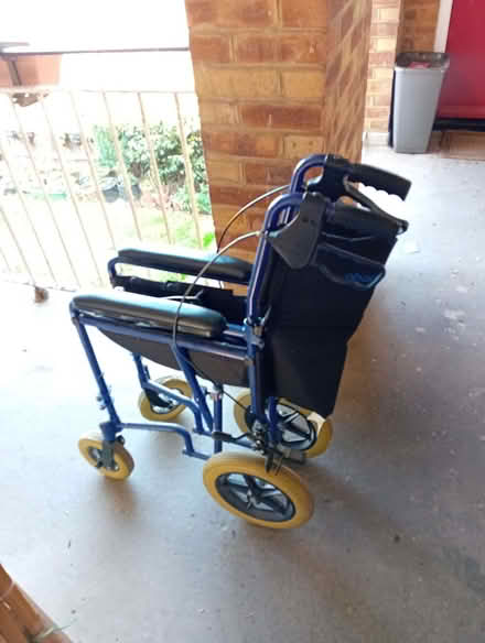 Photo of free Folding Transit Travel Wheelchair (Sele Farm SG14) #3