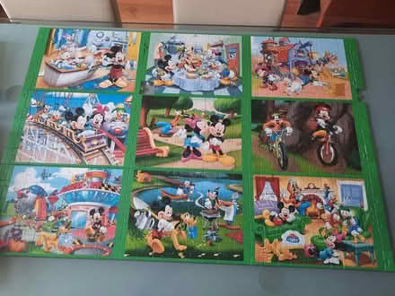 Photo of free 9 Disney kids jigsaws (Morden SM4) #1