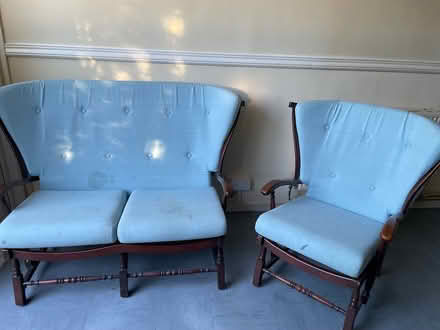 Photo of free Sofa and chair (Mitcham CR4) #1