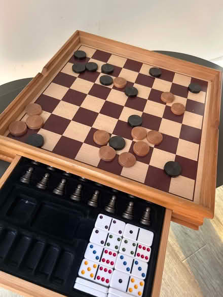 Photo of free Large chess board, checkers, domino (Streatham Hill SW2) #1