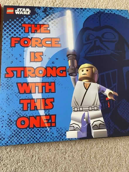 Photo of free Lego Star Wars canvas pictures (x2) (Kentisbeare Cullompton) #3