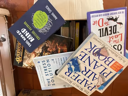 Photo of free 5 boxes of assorted books (NR4) #4