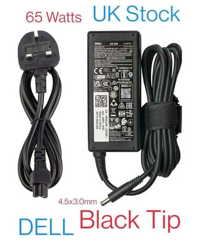 Photo of DELL laptop charger, 65W 4.5mm AC Adapter (Luton LU1) #1