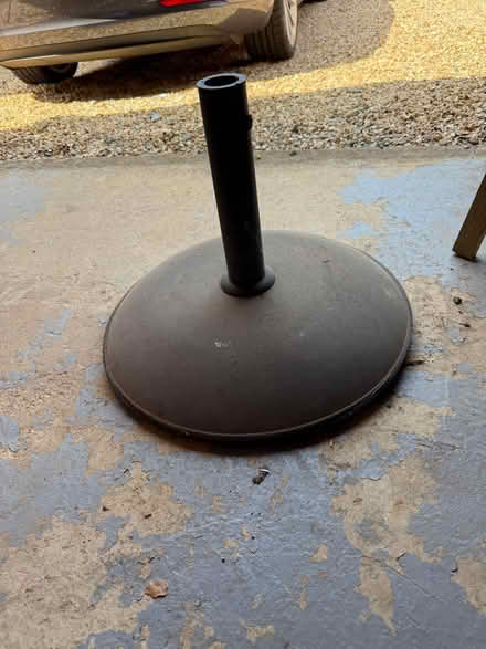 Photo of free Parasol / patio umbrella stand (Ecton CP) #1