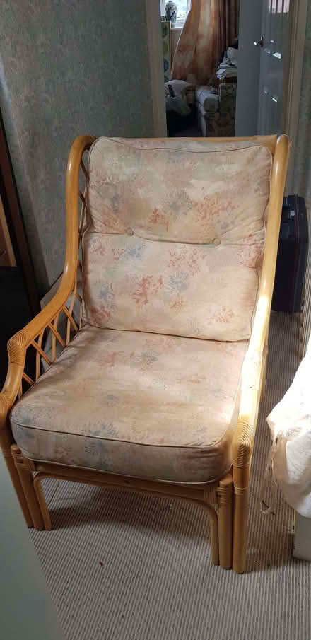 Photo of free 2 ratan chairs (Totteridge HW HP13) #1