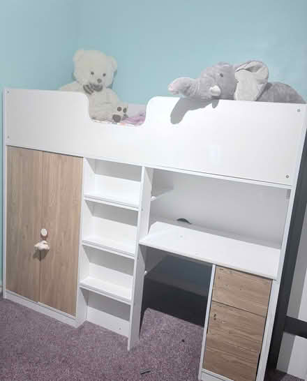 Photo of free 3 Habitat Jackson High Sleeper Bed Frames (TN24) #1