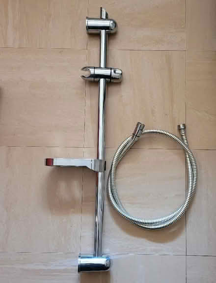 Photo of free Chrome Riser Rail and Shower Hose (Moseley B13) #1