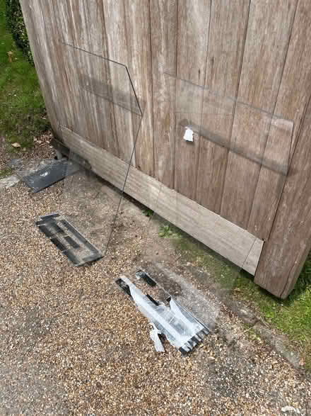 Photo of free Covid era plastic screens (Forest row) #1