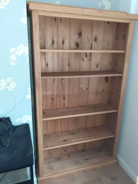 Photo of free Pine bookshelf (Belper DE56) #1