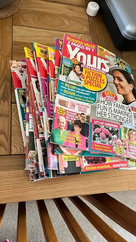 Photo of free Over 20 Yours magazine (market harborough LE16) #1
