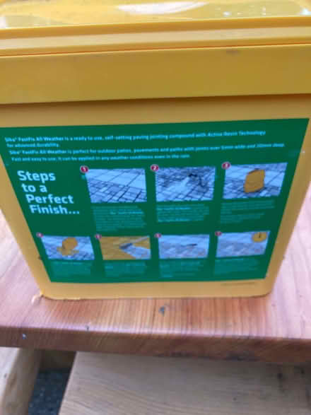 Photo of free Sika Fast Fix Patio Grout (Battle TN33) #3
