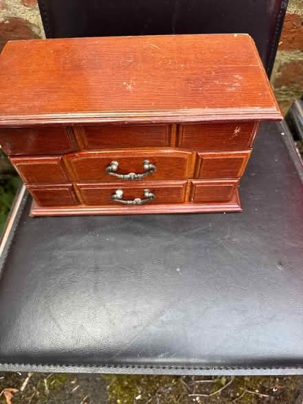 Photo of free Wooden jewellery case (Warden Hill GL51) #2