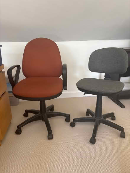 Photo of free 2 office/study chairs (Churchtown D14) #1