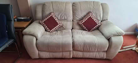 Photo of free 2 Seater reclining sofa surplus to requirement, ready to go (Hatch End HA5) #3
