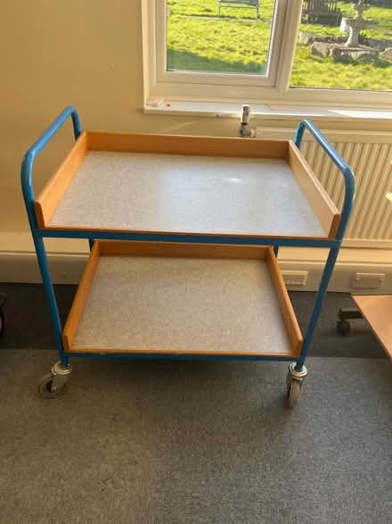 Photo of free Office trolley on wheels (Penwortham PR1) #1