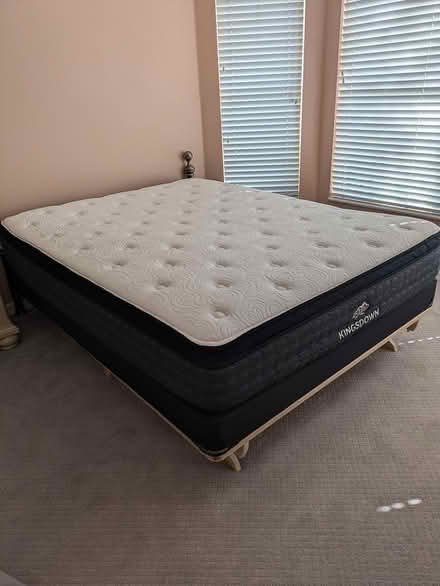 Photo of free Queen mattress & box spring (Palm Bay Bayside Lakes area) #1