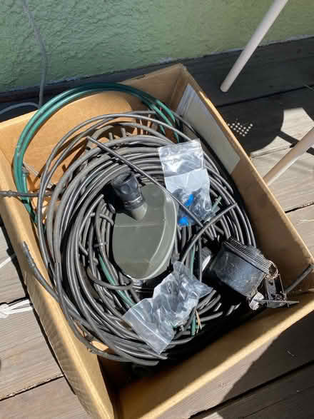 Photo of free Box of irrigation supplies (Ashby & Sacramento) #1
