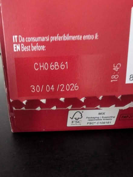 Photo of free Coffee pods Lavazza (CB2) #3