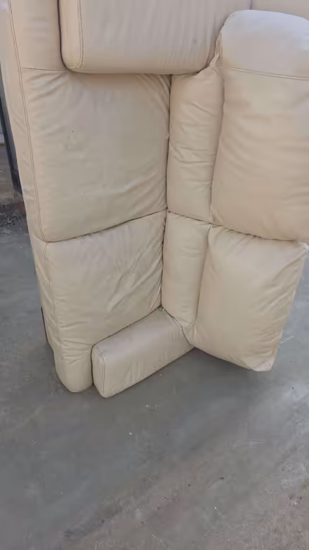 Photo of free 1x 2 seater.leather sofa 2x deska (Hanworth TW13) #3
