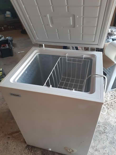 Photo of free Small chest freezer (Harrold. MK43) #1