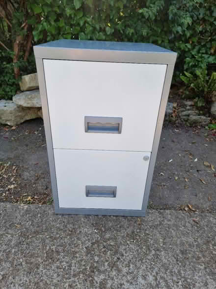 Photo of free Filing cabinet, 2 draw, metal (Bathford, BA1) #3