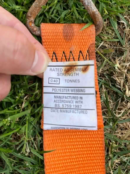 Photo of free Load straps (Wimborne BH21) #3