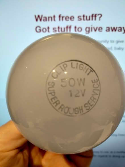 Photo of free 12V 50W bulb (boat, camper...) (Davisville) #2