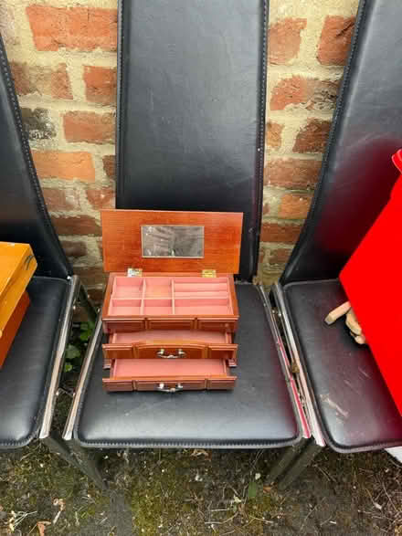 Photo of free Wooden jewellery case (Warden Hill GL51) #1