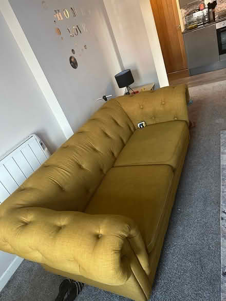 Photo of free Three Seater fabric sofa (S704df) #4