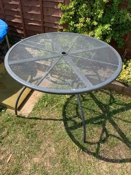 Photo of free Garden Table (Benhall) #1