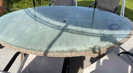 Photo of free Large outside garden table (PO18) #1