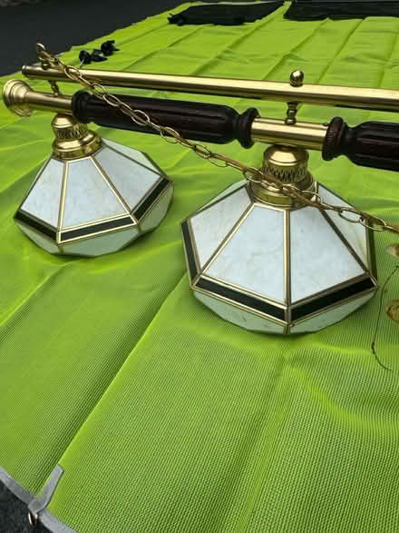 Photo of free pool table light fixture (north harvard. near rt 2) #2