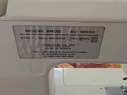 Photo of free Sewing Machine (Wirksworth DE4) #2