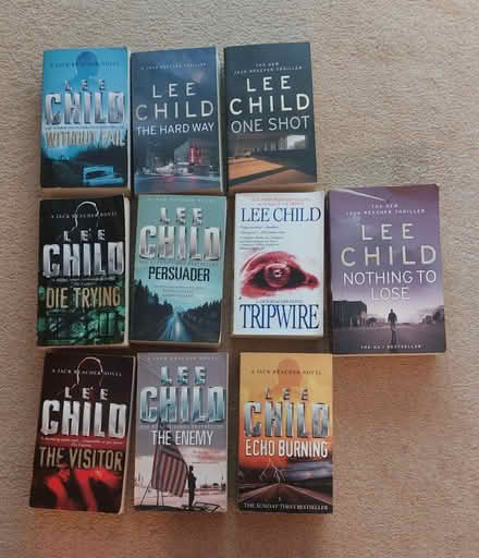 Photo of free Lee Child Books (Cheylesmore Coventry) #1