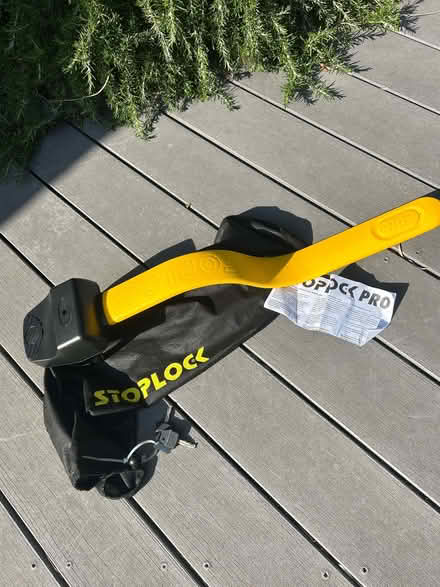 Photo of free Steering wheel lock (Fiveways BN1) #1