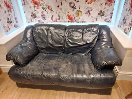 Photo of free Leather 2 seater (Carnforth LA5) #1
