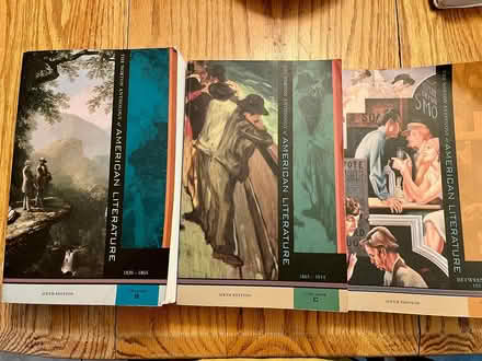Photo of free 3 Norton literature anthologies (northeast ann arbor) #1
